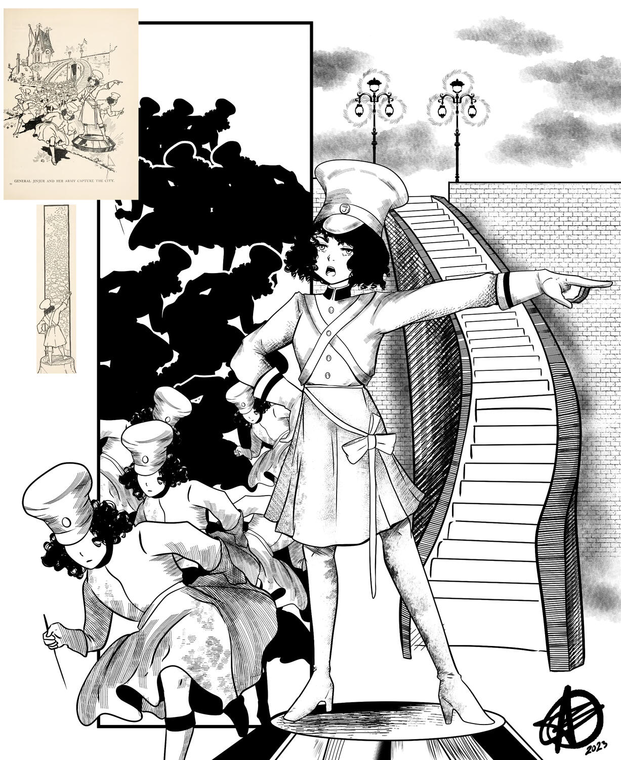 The Marvelous Land of Oz Illustration Recreation I