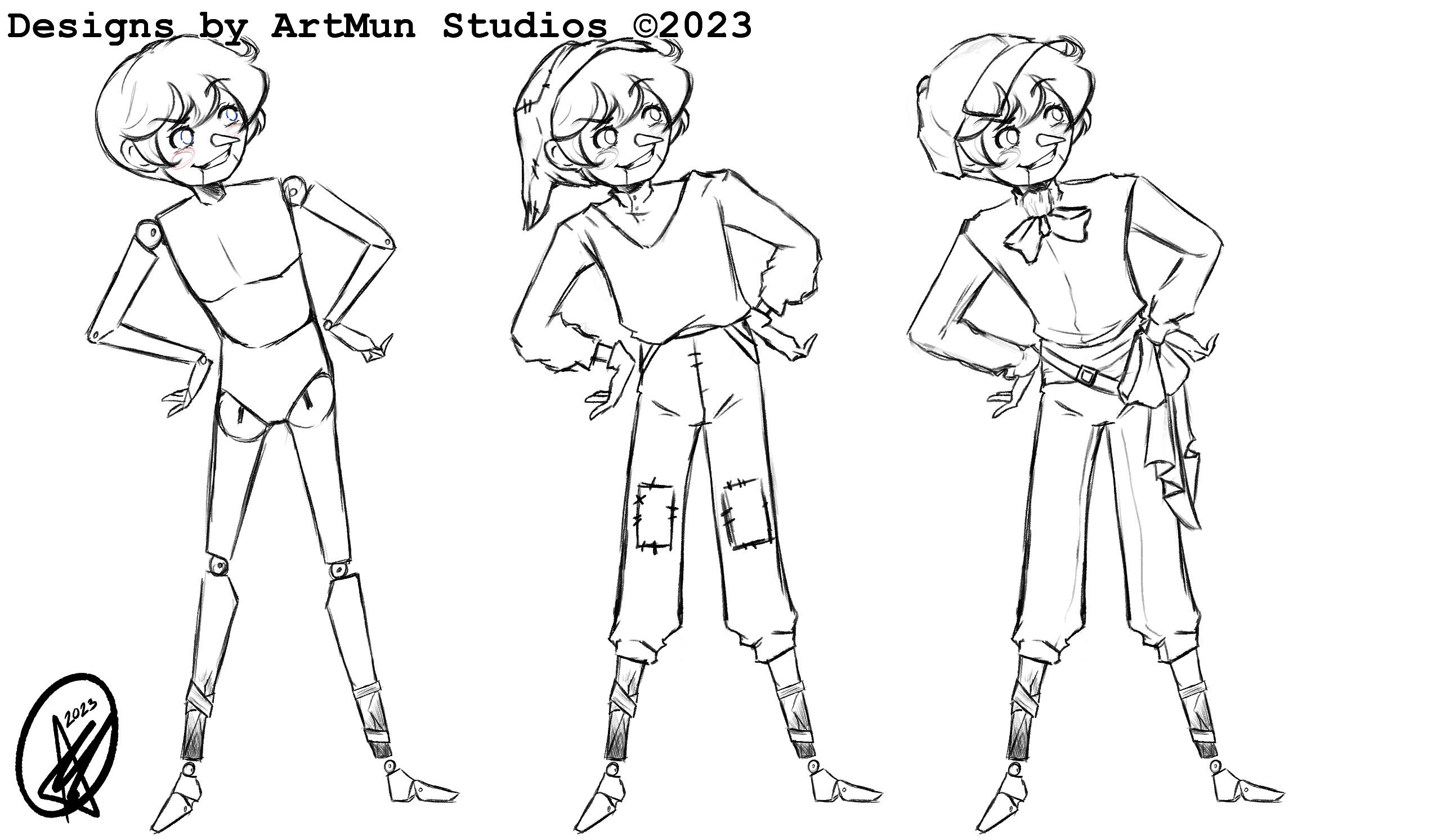 &quot;No Goodnights&quot; Pinocchio Concepts I