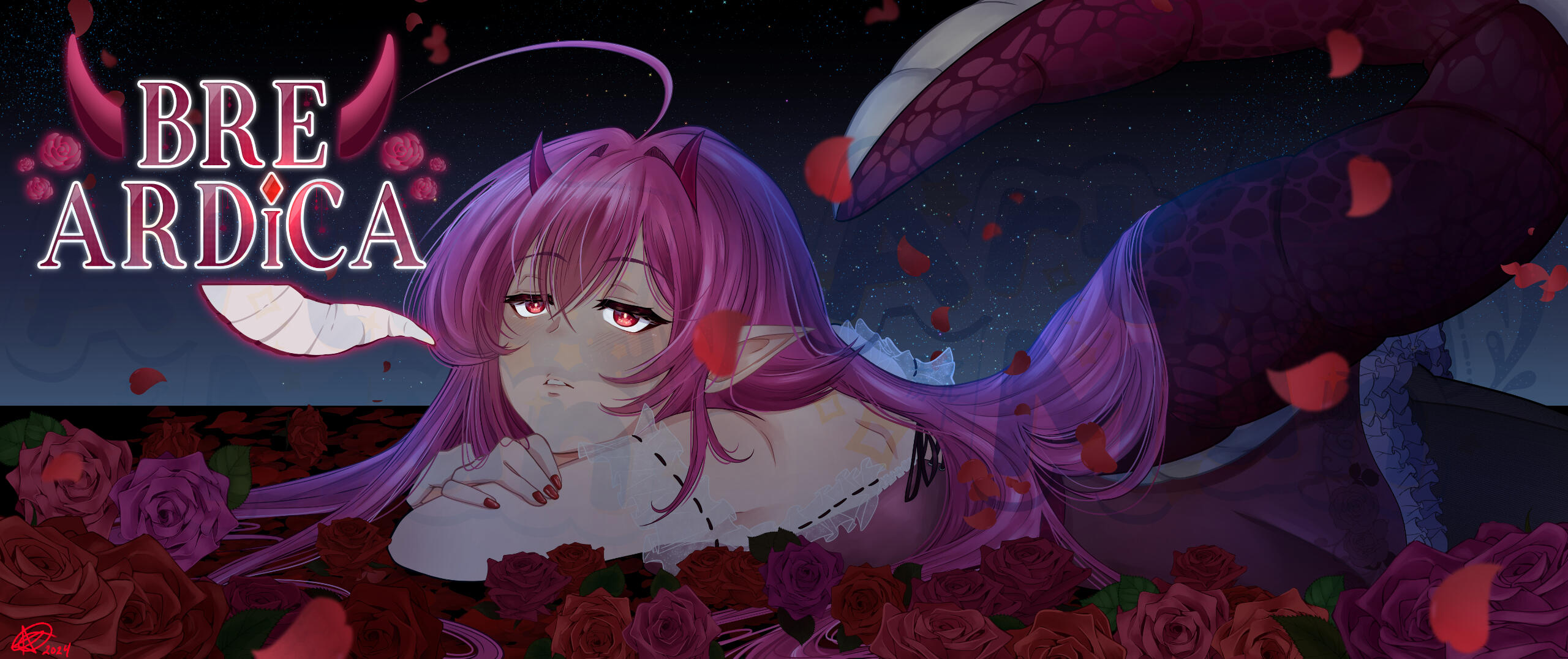 A Commission of VTuber Bre Ardica