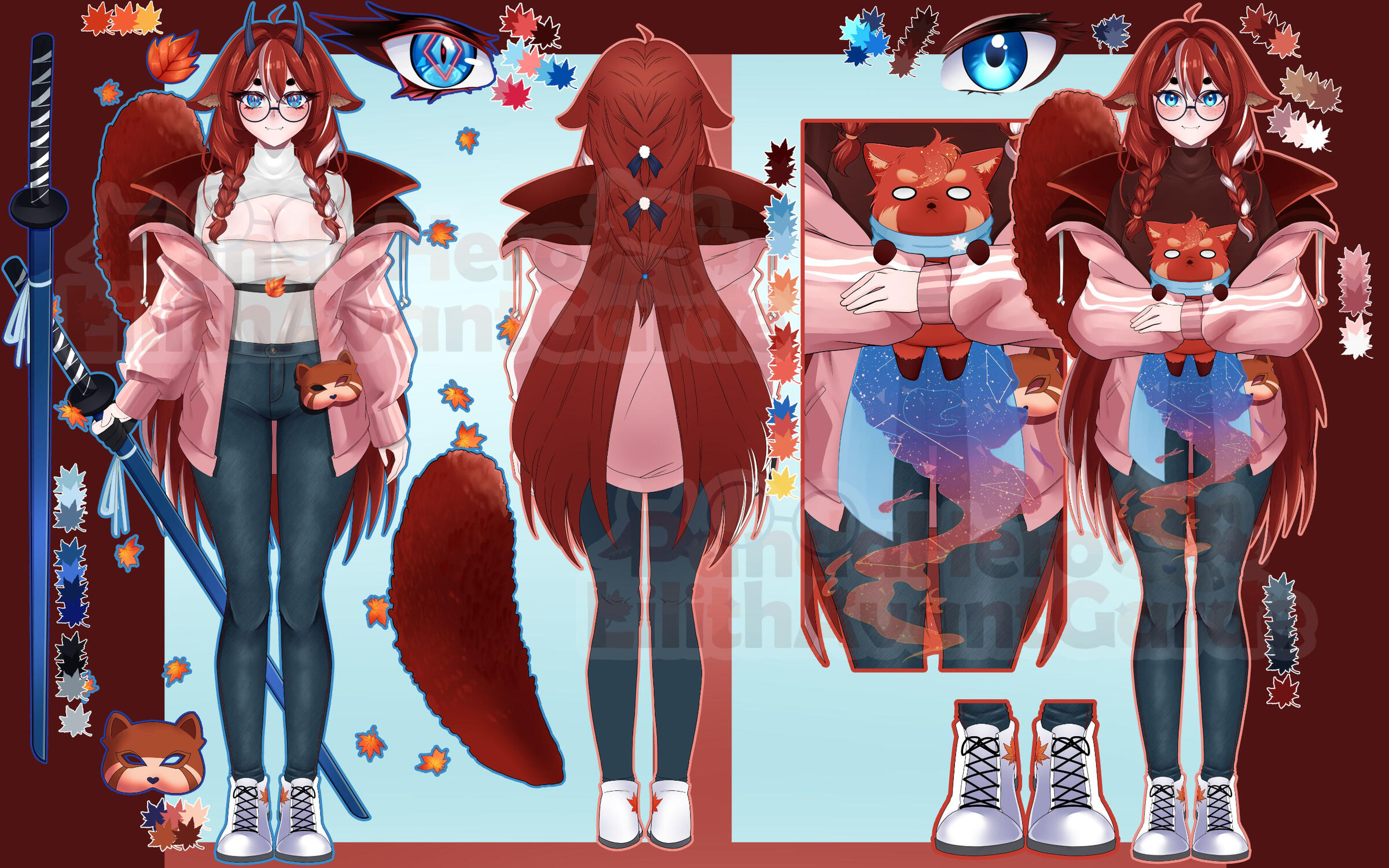 A Model Restoration of VTuber PandaHeroVT